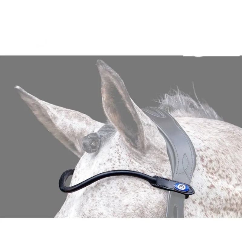 PS of Sweden U-Shape Rolled Browband - Black